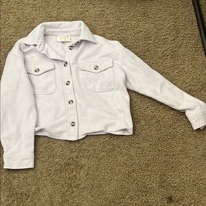 Francesca's Collections Light Purple Jacket